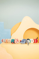 Wałek dźwiękowy 4-elementowy Piesek Jules Lilliputiens 83629  zabawki sensoryczne dla niemowląt i dzieci