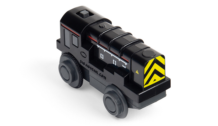 Lokomotywa z napędem spalinowa do kolejki dla dzieci Diesel Shunter Bigjigs Rail BJT311