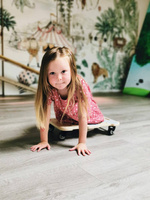 Drewniana deskorolka dla dzieci deska na kółkach Przygoda 12244-Small Foot, pojazdy dla dzieci