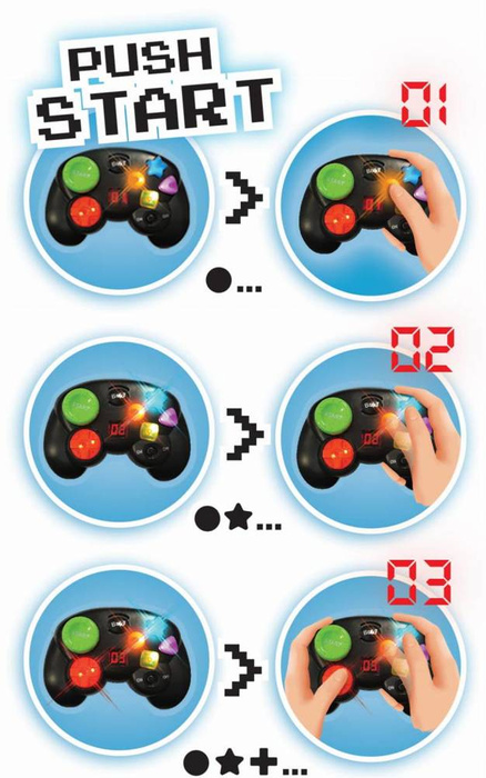 Pad z grą pamięciową 6209-Buki, nauka i zabawa dla dzieci