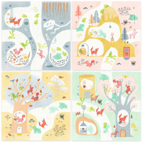 Zestaw artystyczny malowanie stempelkami Zwierzęta Djeco DJ09953