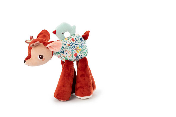 Przytulanka dźwiękowa aktywizująca galopująca Sarenka Stella 83468 Lilliputiens