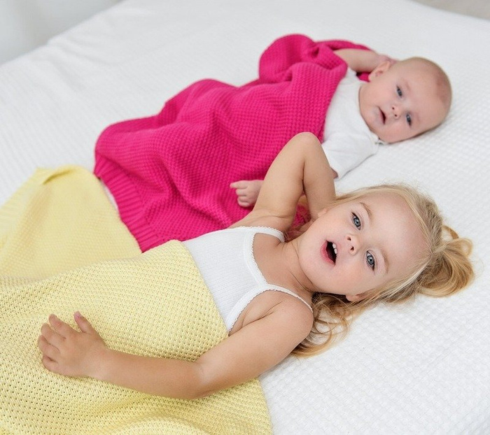 Bambusowy koc Malina LL4865-Lullalove, kocyki dla dzieci