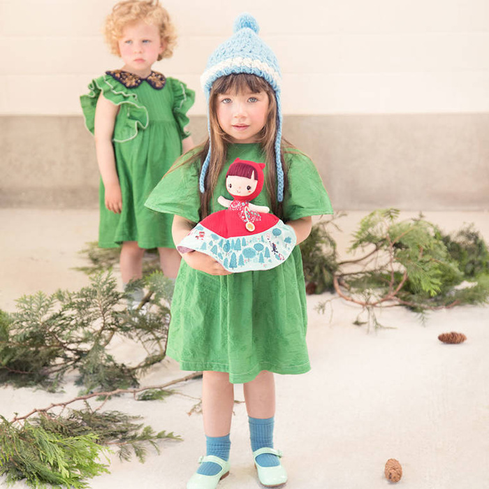 Pacynka na rękę 3w1 Czerwony Kapturek babcia lub wilk 83411 Lilliputiens