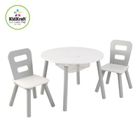 Śnieżynka - stolik dla dzieci i dwa krzesełka, KidKraft - meble do pokoju dziecięcego