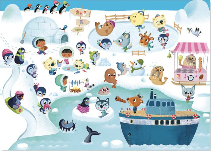 Zestaw kalkomanii Krainy Djeco DJ09560