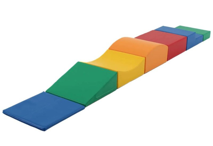 Klocki piankowe IGLU Soft Play Little Crawler wielokolorowy SET_07(S)_01 domowy plac zabaw