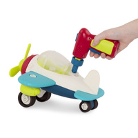 Samolot do demontażu i skręcania z wiertarką Happy Cruisers B.Toys BX2338Z 