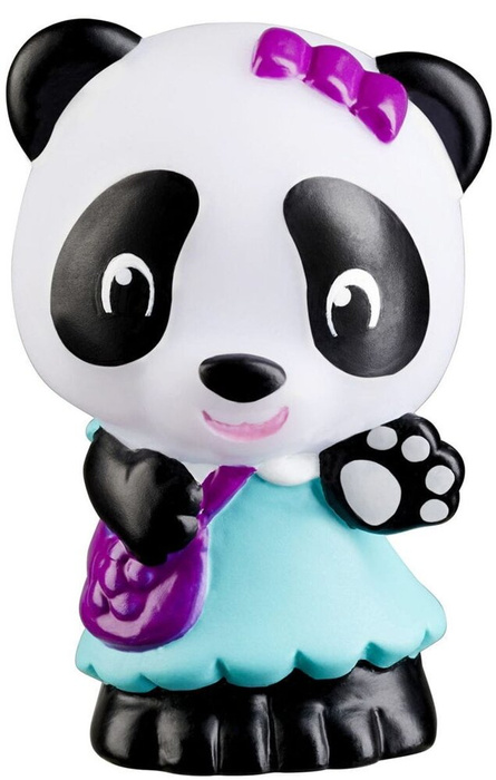 Rodzina misiów panda Klorofil 700304F figurki zwierząt dla dzieci