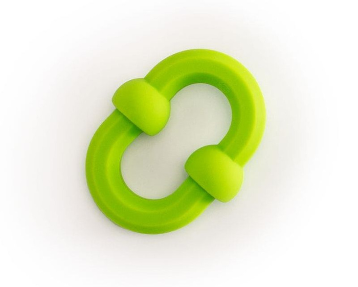 Półokrągłe klocki silikonowe Plip Links Fat Brain Toys FA490-1 klocki dla dzieci