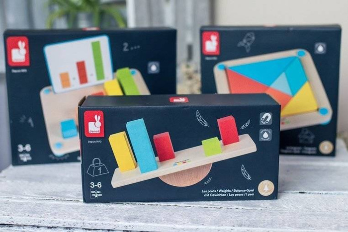 Drewniana równoważnia Essentiel, Janod