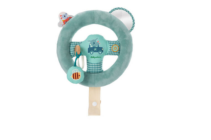 Miękka kierownica aktywizująca Smok Joe 18 m+ Lilliputiens 83512