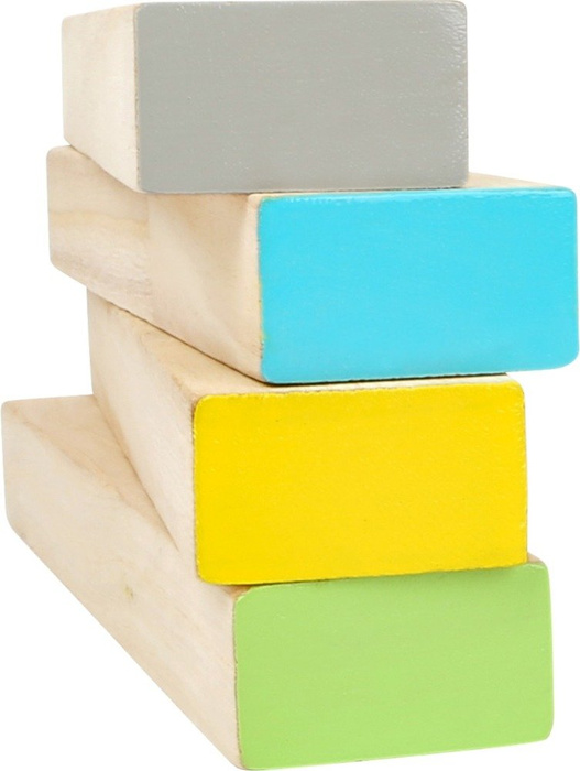 Drewniana Jenga Chwiejna wieża 12027-Small Foot, zręcznościowe gry dla dzieci