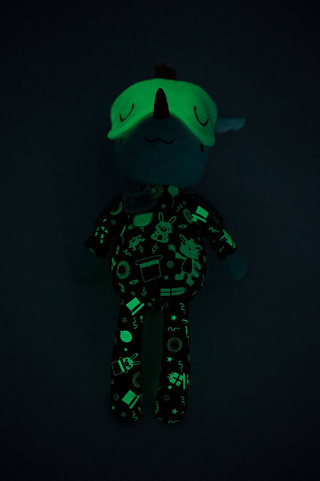 Przytulanka do spania świecąca w ciemności Smok Joe 32cm 83447 Lilliputiens