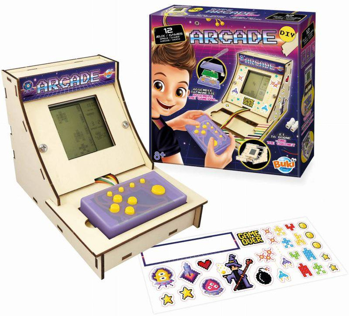 Zrób to sam - AUTOMAT DO GIER ZRĘCZNOŚCIOWYCH 2167-Buki, nauka i zabawa dla dzieci