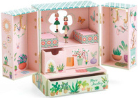 Szkatułka z pozytywką TAJEMNICZY OGRÓD DJ06087-Djeco, prezent dla dziewczynki