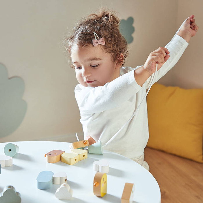 Nawlekanka z drewnianymi ptaszkami Sweet Cocoon J04050 Janod