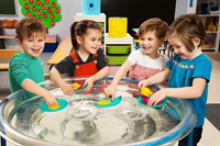 QUUT Foremka wielofunkcyjna do piasku i do kąpieli Łódka Sloopi