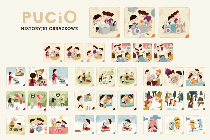 Pucio. Historyjki obrazkowe Nasza Księgarnia Moje pierwsze układanki – puzzle