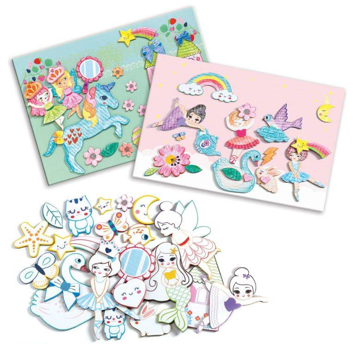 Zestaw KREATYWNY ŚWIAT DZIEWCZYNKI DJ08996