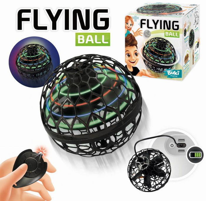 Latająca piłka do zabawy dla dzieci LED USB Buki SP006