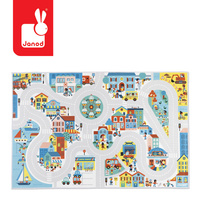 Mata do zabawy z drogą Miasto Cross Roads Janod J05910 