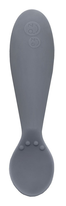 Komplet pierwszych naczyń silikonowych First Foods Set szary EUFFG005-EZPZ