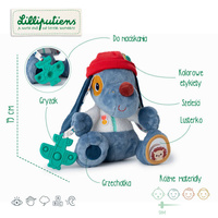 Przytulanka aktywizująca wielofunkcyjna Piesek Jules Lilliputiens 83554