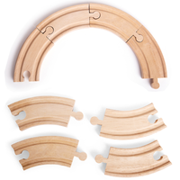 Tory do kolejki - 4 krótkie zakręty, BJT110-Bigjigs Rail