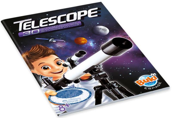 Nauka i zabawa dla dzieci Teleskop - 30 doświadczeń TS007B Buki