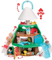 Domek alpejski zimowe drzewo Klorofil 700214 świąteczny klimat