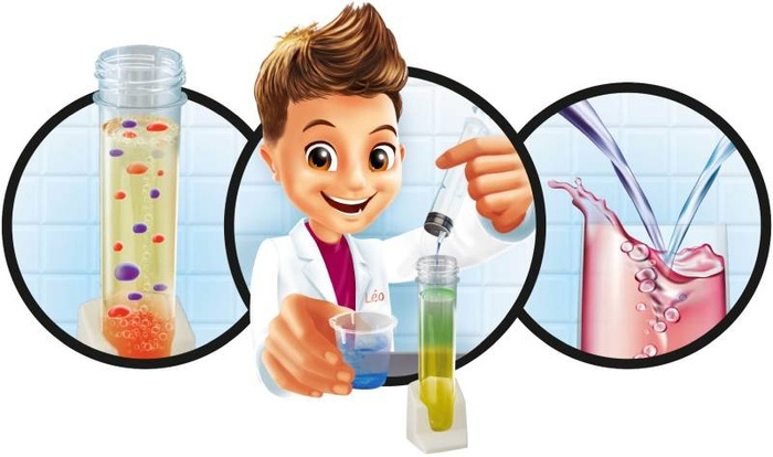 Eksperymenty dla dzieci Mini lab Chemia kolorów 3013 Buki