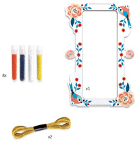 Koraliki do nawlekania Mikro perełki DJ09838-Djeco, biżuteria dla dzieci