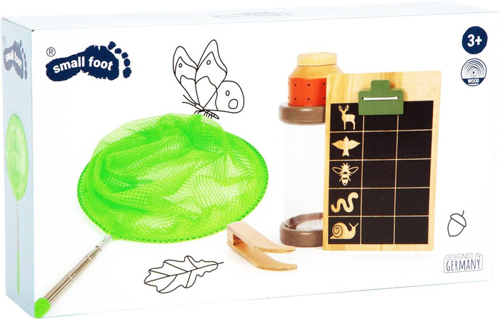 Zestaw akcesoriów małego odkrywcy z siatką na motyle Discover 12338 Small Foot