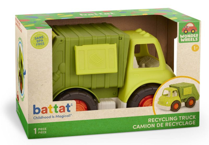 Śmieciarka recycling truck Wonder Wheels Battat BT1003Z samochody dla dzieci