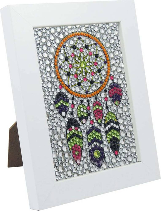 Mozaiki z kryształków - ŁAPACZ SNÓW DP006-Buki, zestaw artystyczny dla dzieci