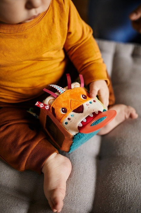 Miękka kostka aktywizująca dla najmłodszych Lew Jack 83123-Lilliputiens
