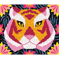 Zestaw kreatywny Przeplatanka 3D String art Zwierzęta dżungli 300 elementów Janod J07970