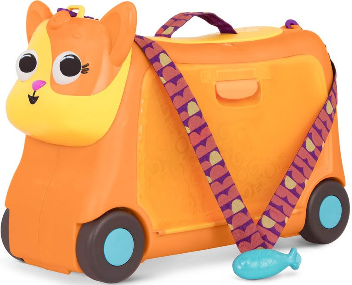 Jeździk walizka Gogo Ride-On Lolo Kot B.Toys BX2299 mały podróżnik