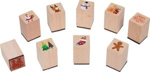 Świąteczne pieczątki dla dzieci Goki 15569 stemple zestawy artystyczne