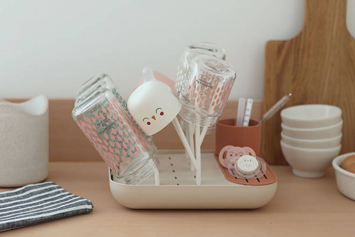 Modułowa suszarka do naczyń butelek i akcesoriów do karmienia Terracotta Clay Beaba 911732