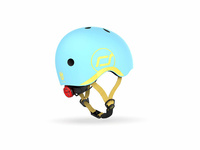 SCOOTANDRIDE Kask XXS-S dla dzieci 1-5 lat Blueberry lampka LED 96388