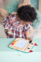 Drewniana tablica do rysowania znikopis Wilk Louis 83473 LILLIPUTIENS