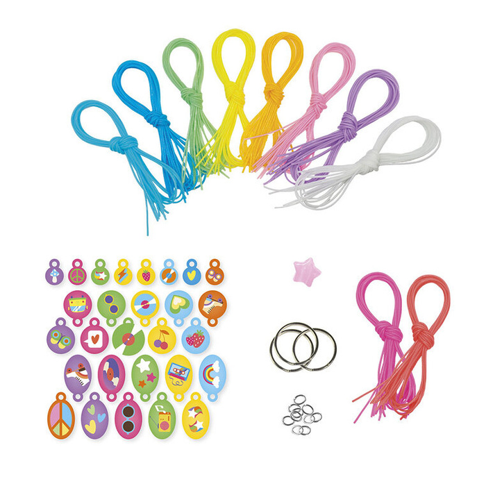 Zestaw kreatywny Ozdoby z żyłek filofun Scoubidou Janod J09160