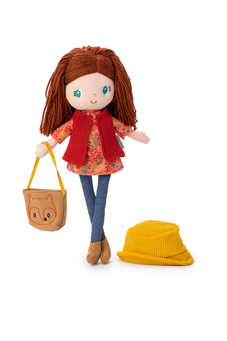 Lalka przytulanka eksplorerka przyrody ulubiony towarzysz Lea 41cm wysokości 83489 LILLIPUTIENS
