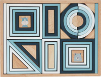 Klocki układanka Lifestyle 58412-Goki, zabawki drewniane