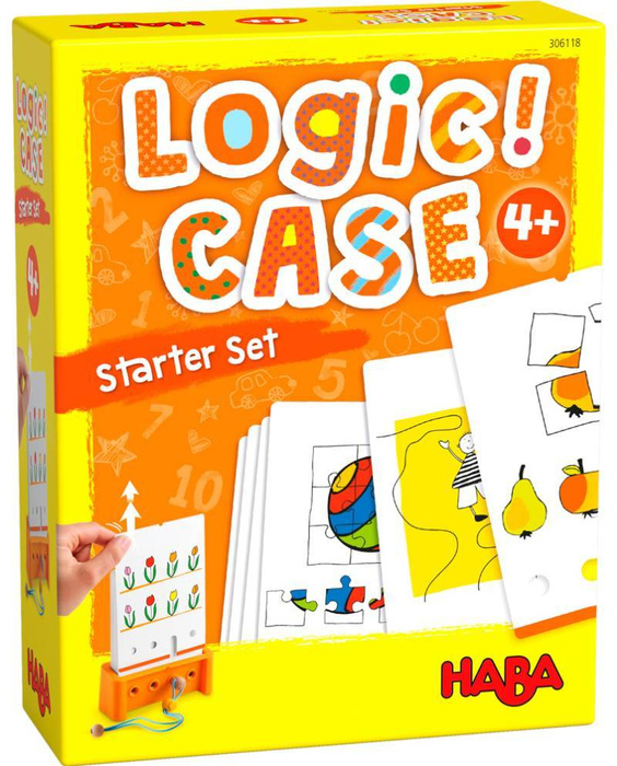 Logic! CASE 4+ Zestaw startowy HB306121-Haba, gra logiczna dla dzieci