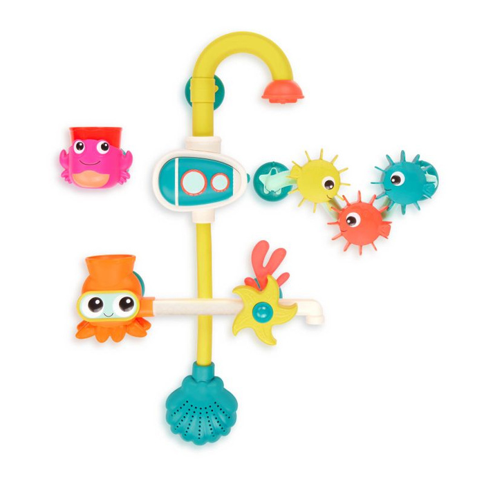 Wonder-full Waterworks zabawka kąpielowa z pompą wodną B.Toys BX2338Z Zabawki do wody