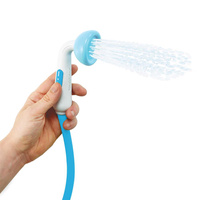 Niebiesko-granatowy Słonik przenośny prysznic Yookidoo YO40244___OF kąpielowy dla dzieci 0-24 mies.