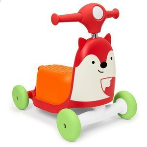 Hulajnoga dla dzieci 3 w 1 Zoo Lis 184350-Skip Hop, zabawka na roczek